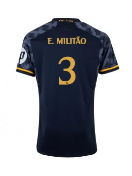 Real Madrid Eder Militao #3 Auswärtstrikot 2023-24 Kurzarm